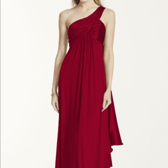 David’s Bridal Bridesmaid dress in lilac Size 14 - Picture 7 of 8